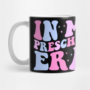 Groovy In My Preschool Era Back To School Teacher Mug